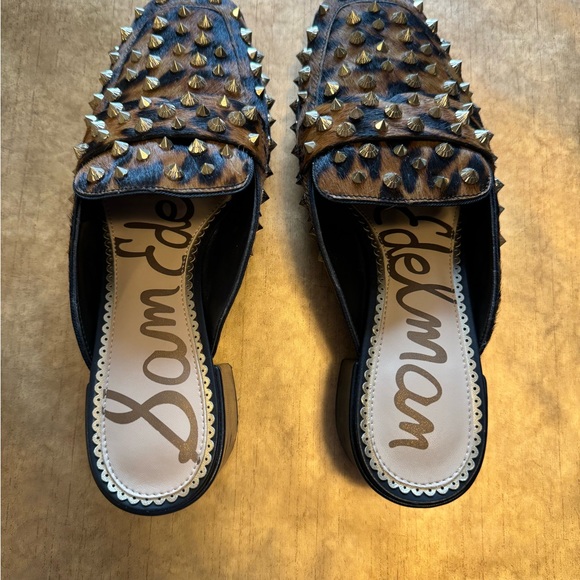 Sam Edelman Augusta Studded Mules - Picture 11 of 14